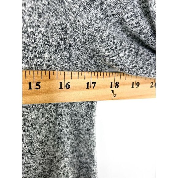 Abercrombie & Fitch Grey Marled Crewneck Long Sleeve Dress Casual Minimalist XS - Picture 4 of 8